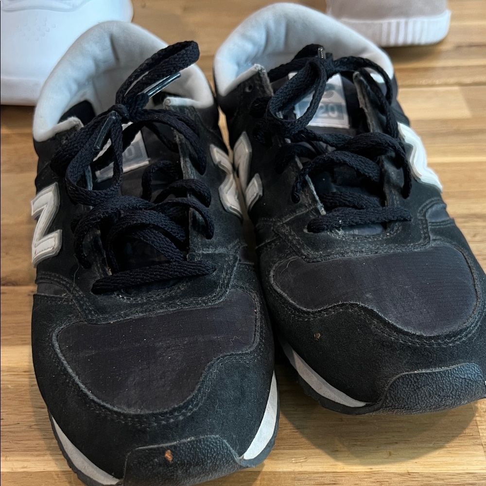 New Balance Black and White Sneakers